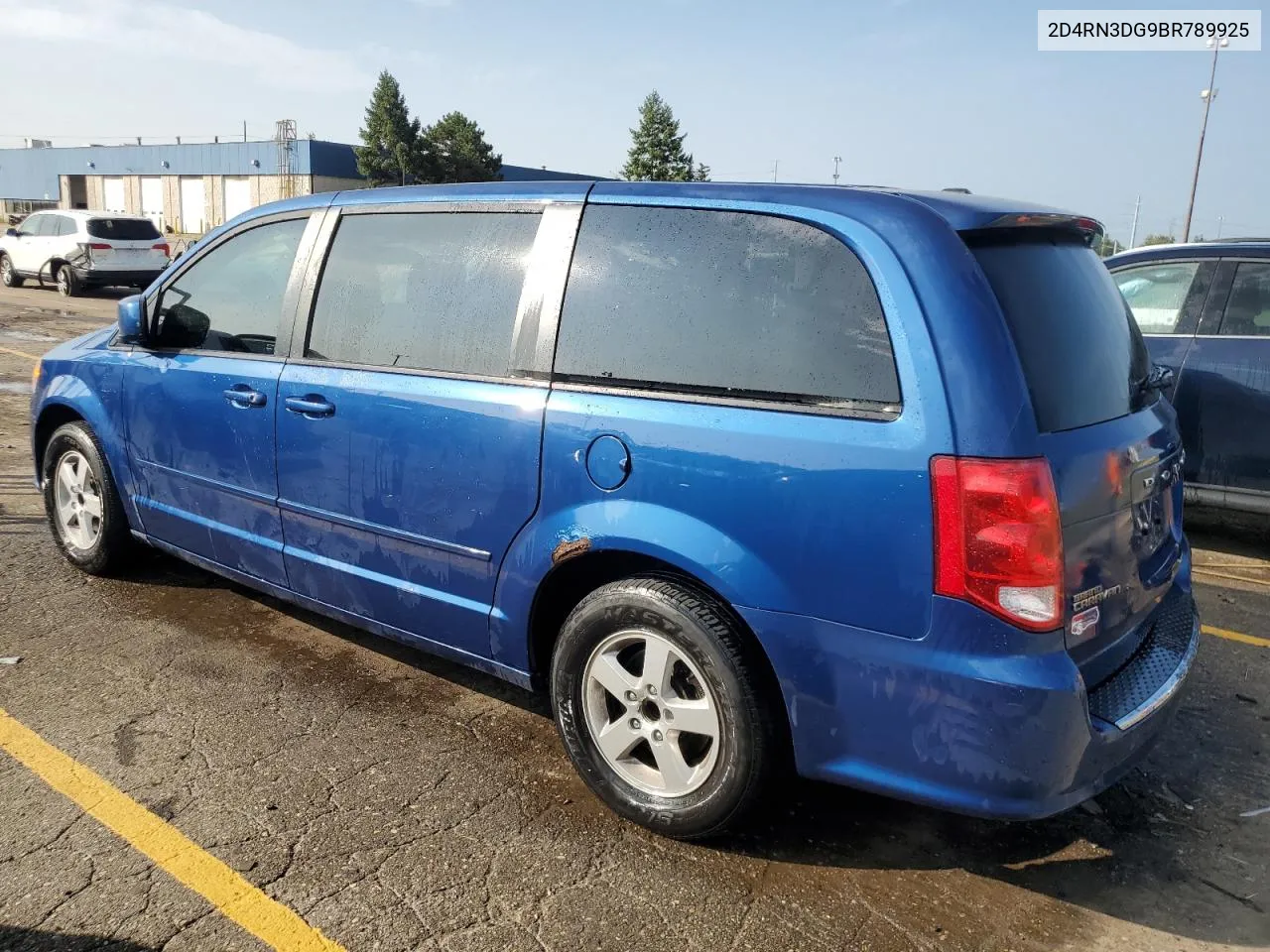 2011 Dodge Grand Caravan Mainstreet VIN: 2D4RN3DG9BR789925 Lot: 68260624