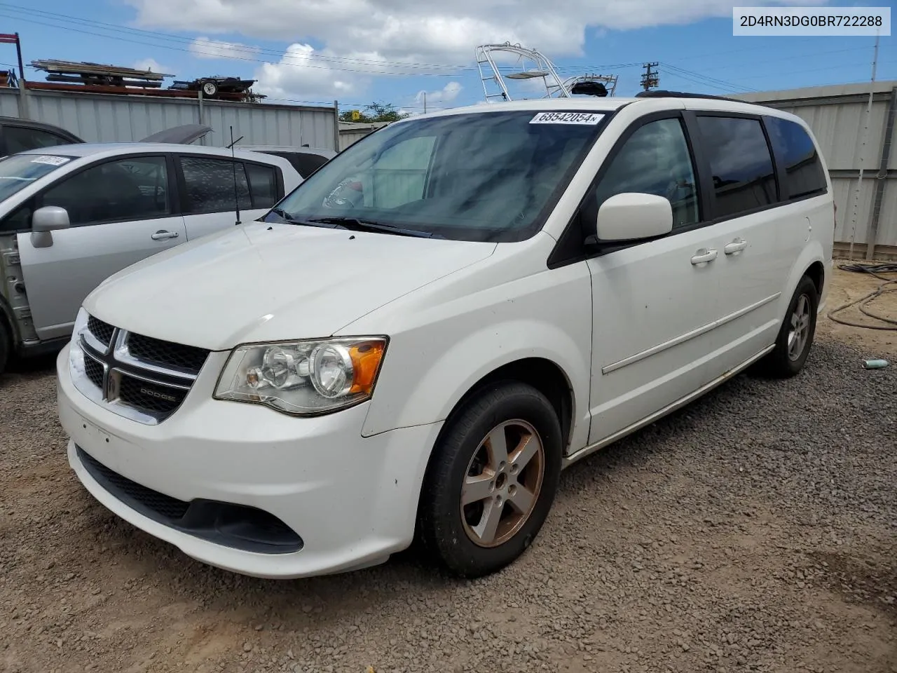 2011 Dodge Grand Caravan Mainstreet VIN: 2D4RN3DG0BR722288 Lot: 68542054