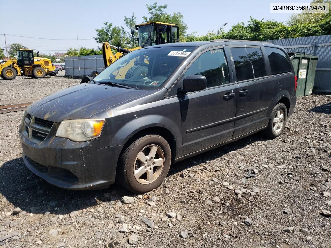 2D4RN3DG5BR794751 2011 Dodge Grand Caravan Mainstreet