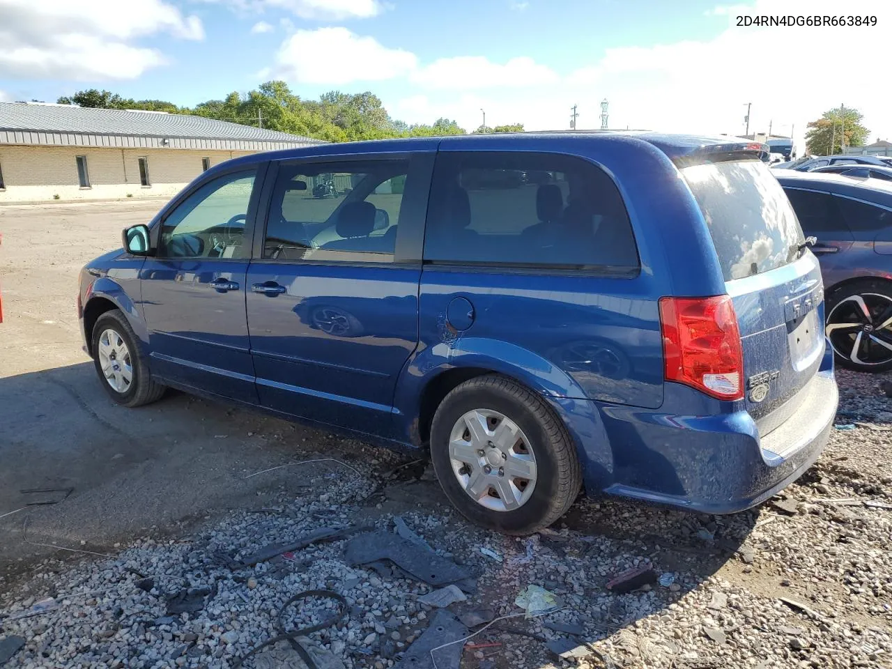 2011 Dodge Grand Caravan Express VIN: 2D4RN4DG6BR663849 Lot: 69285964