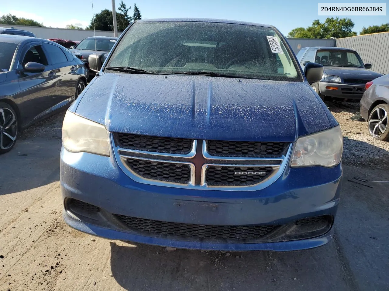 2D4RN4DG6BR663849 2011 Dodge Grand Caravan Express