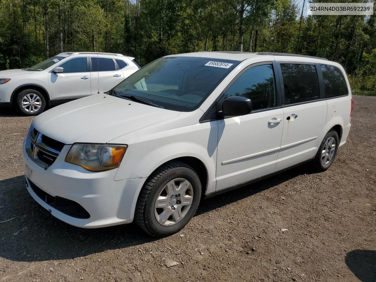 2011 Dodge Grand Caravan Express VIN: 2D4RN4DG3BR692239 Lot: 69582614