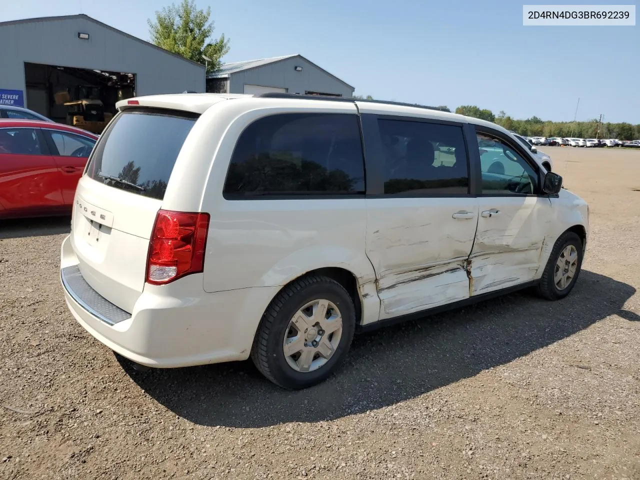 2011 Dodge Grand Caravan Express VIN: 2D4RN4DG3BR692239 Lot: 69582614