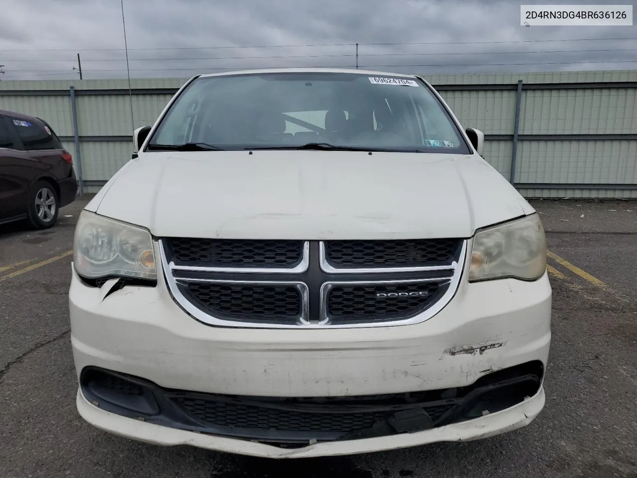 2D4RN3DG4BR636126 2011 Dodge Grand Caravan Mainstreet