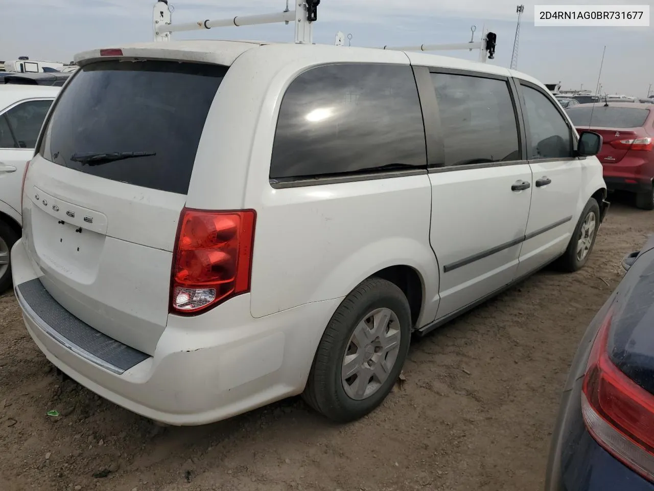 2011 Dodge Grand Caravan C/V VIN: 2D4RN1AG0BR731677 Lot: 69718714