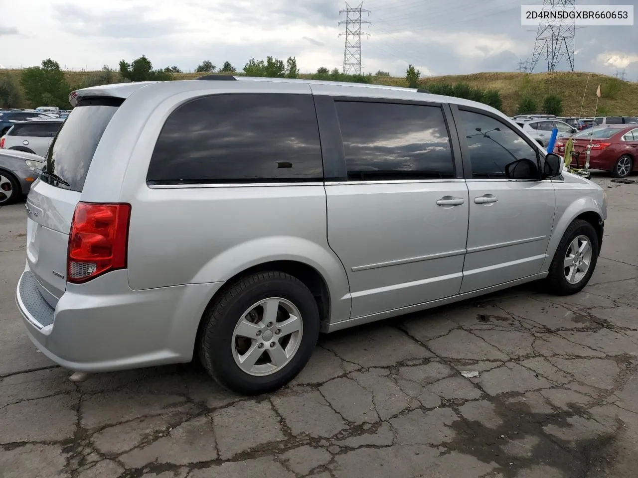 2011 Dodge Grand Caravan Crew VIN: 2D4RN5DGXBR660653 Lot: 70431514