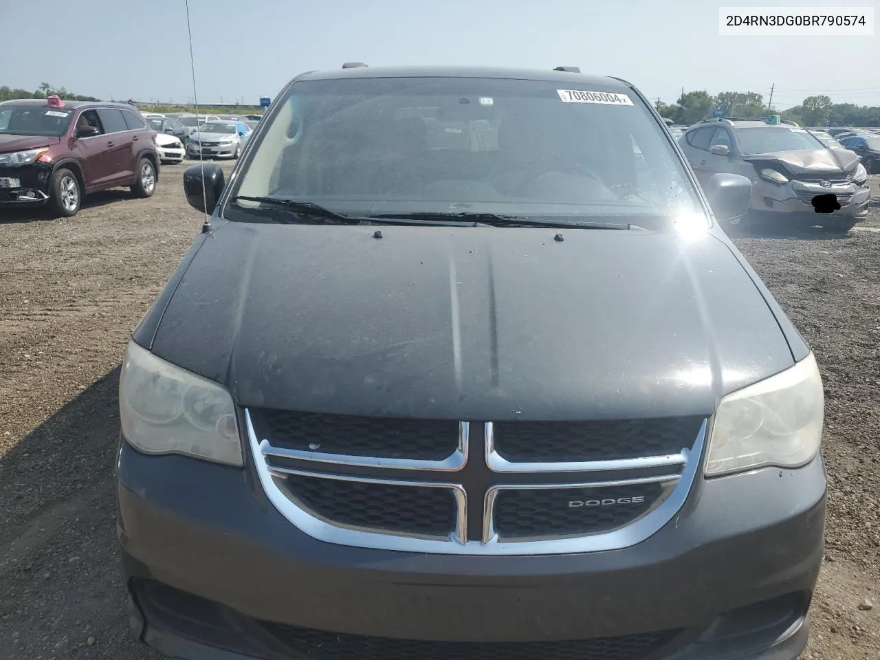 2011 Dodge Grand Caravan Mainstreet VIN: 2D4RN3DG0BR790574 Lot: 70806004