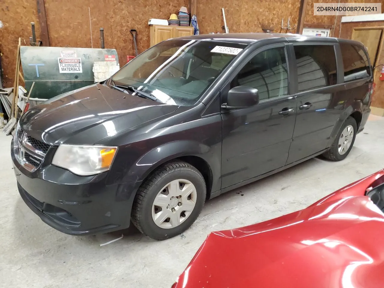 2011 Dodge Grand Caravan Express VIN: 2D4RN4DG0BR742241 Lot: 71237502