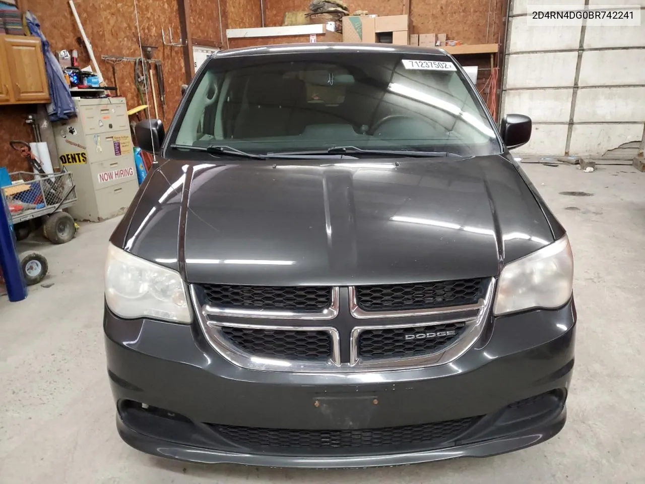 2011 Dodge Grand Caravan Express VIN: 2D4RN4DG0BR742241 Lot: 71237502