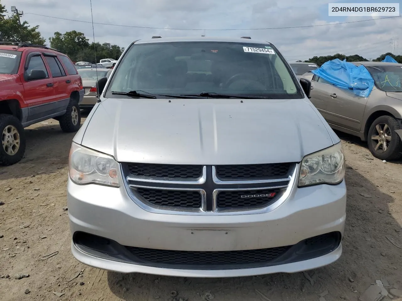 2011 Dodge Grand Caravan Express VIN: 2D4RN4DG1BR629723 Lot: 71529454