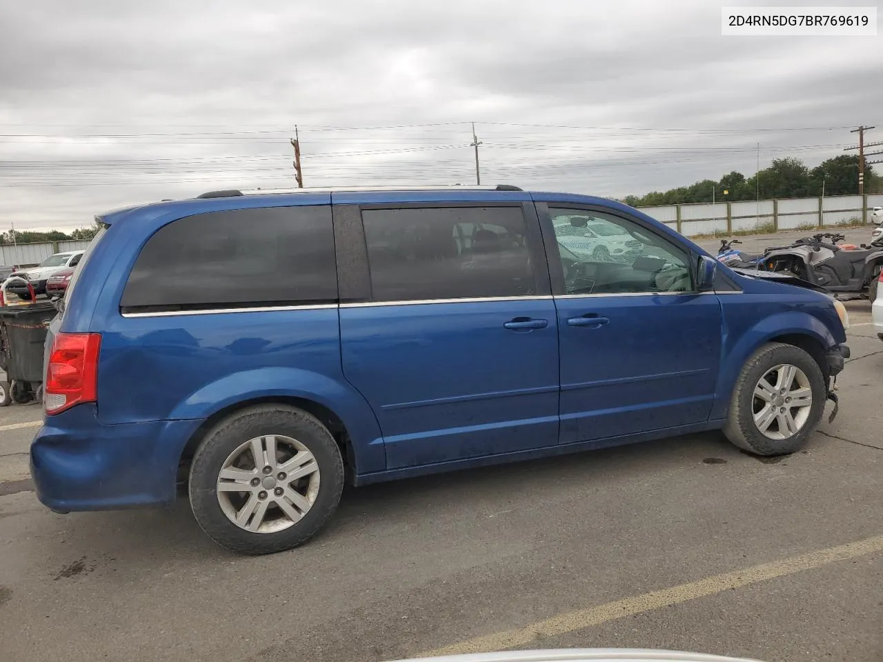 2011 Dodge Grand Caravan Crew VIN: 2D4RN5DG7BR769619 Lot: 71780484