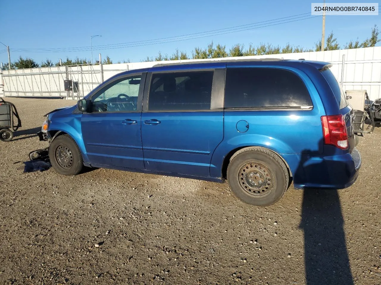 2011 Dodge Grand Caravan Express VIN: 2D4RN4DG0BR740845 Lot: 71825084