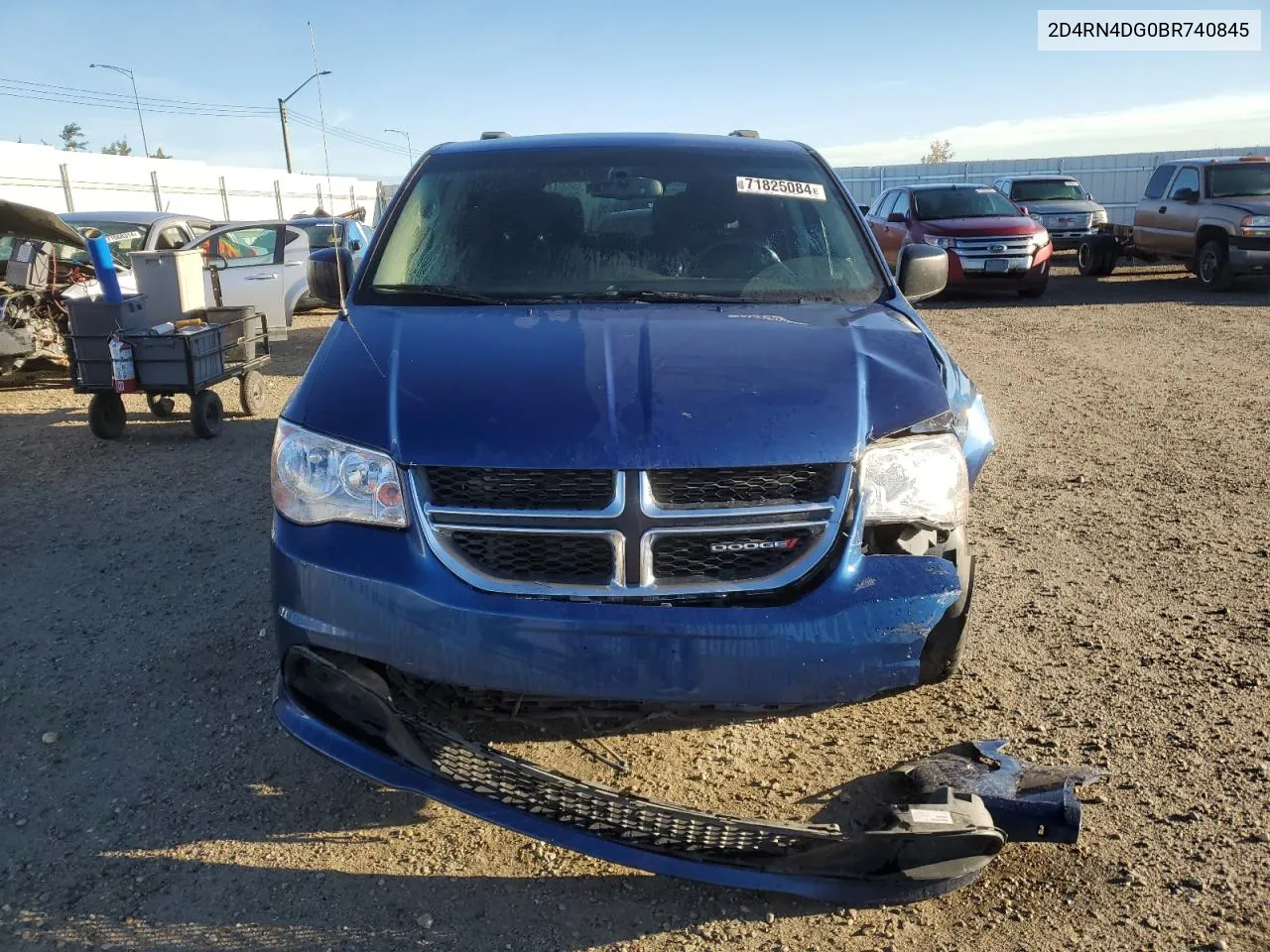 2011 Dodge Grand Caravan Express VIN: 2D4RN4DG0BR740845 Lot: 71825084