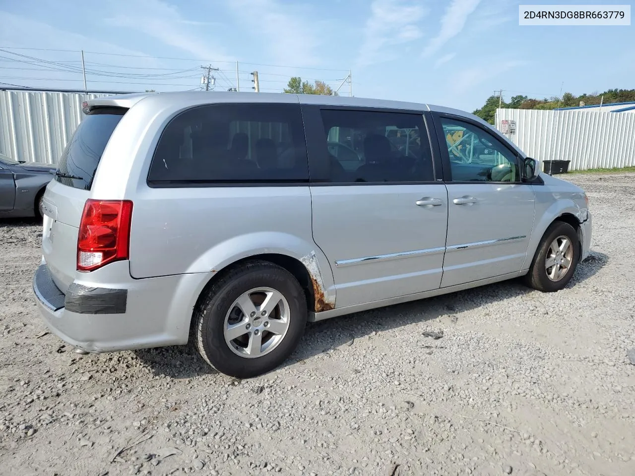 2011 Dodge Grand Caravan Mainstreet VIN: 2D4RN3DG8BR663779 Lot: 72059874