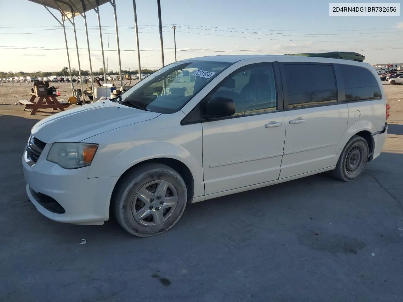 2011 Dodge Grand Caravan Express VIN: 2D4RN4DG1BR732656 Lot: 72517974