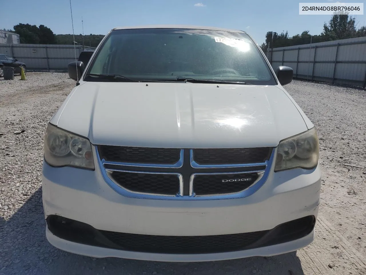 2011 Dodge Grand Caravan Express VIN: 2D4RN4DG8BR796046 Lot: 72558184