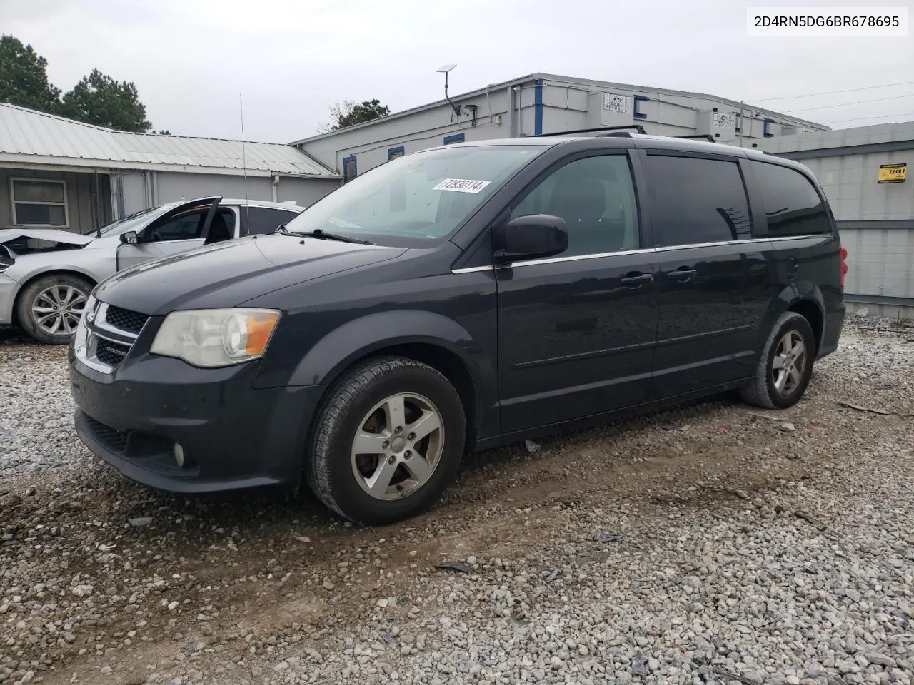 2011 Dodge Grand Caravan Crew VIN: 2D4RN5DG6BR678695 Lot: 72930114