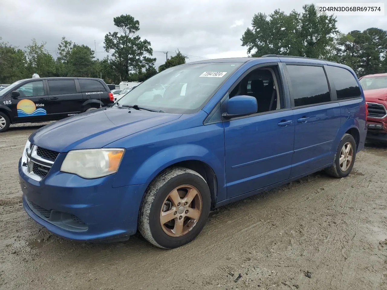 2011 Dodge Grand Caravan Mainstreet VIN: 2D4RN3DG6BR697574 Lot: 73941924