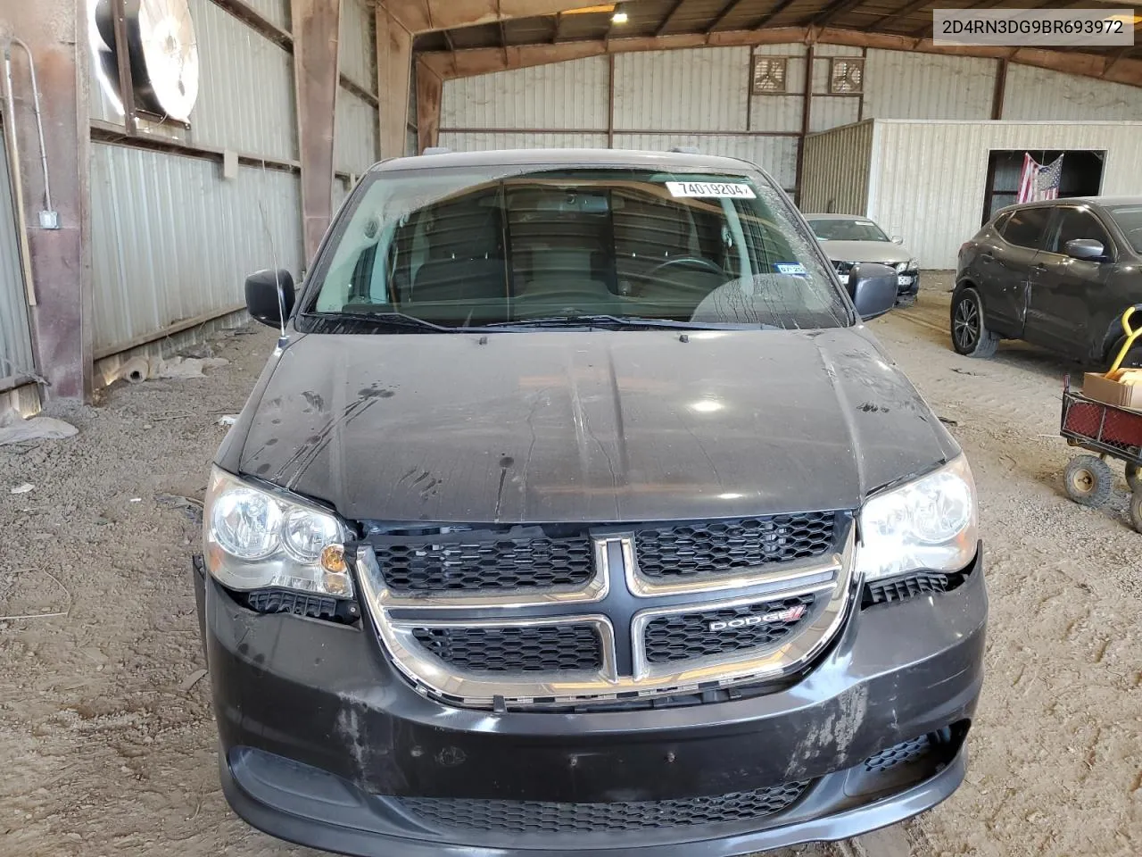 2D4RN3DG9BR693972 2011 Dodge Grand Caravan Mainstreet