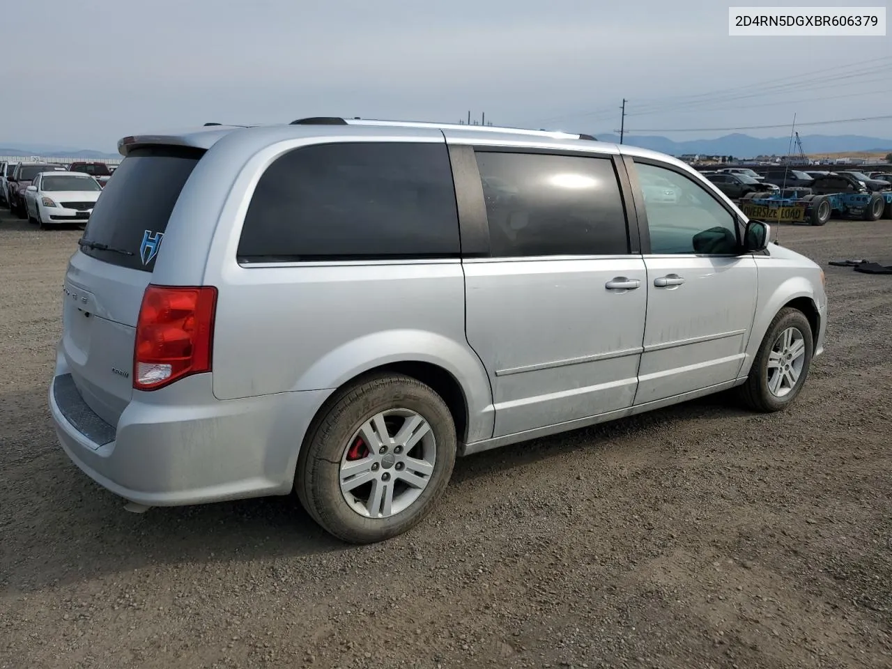 2011 Dodge Grand Caravan Crew VIN: 2D4RN5DGXBR606379 Lot: 74491724