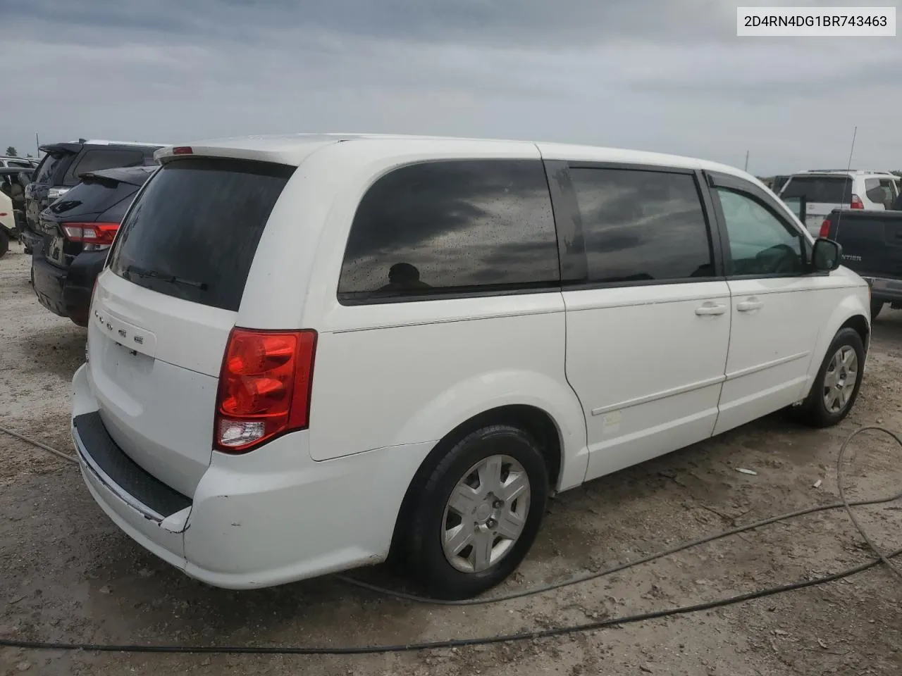 2011 Dodge Grand Caravan Express VIN: 2D4RN4DG1BR743463 Lot: 75164174