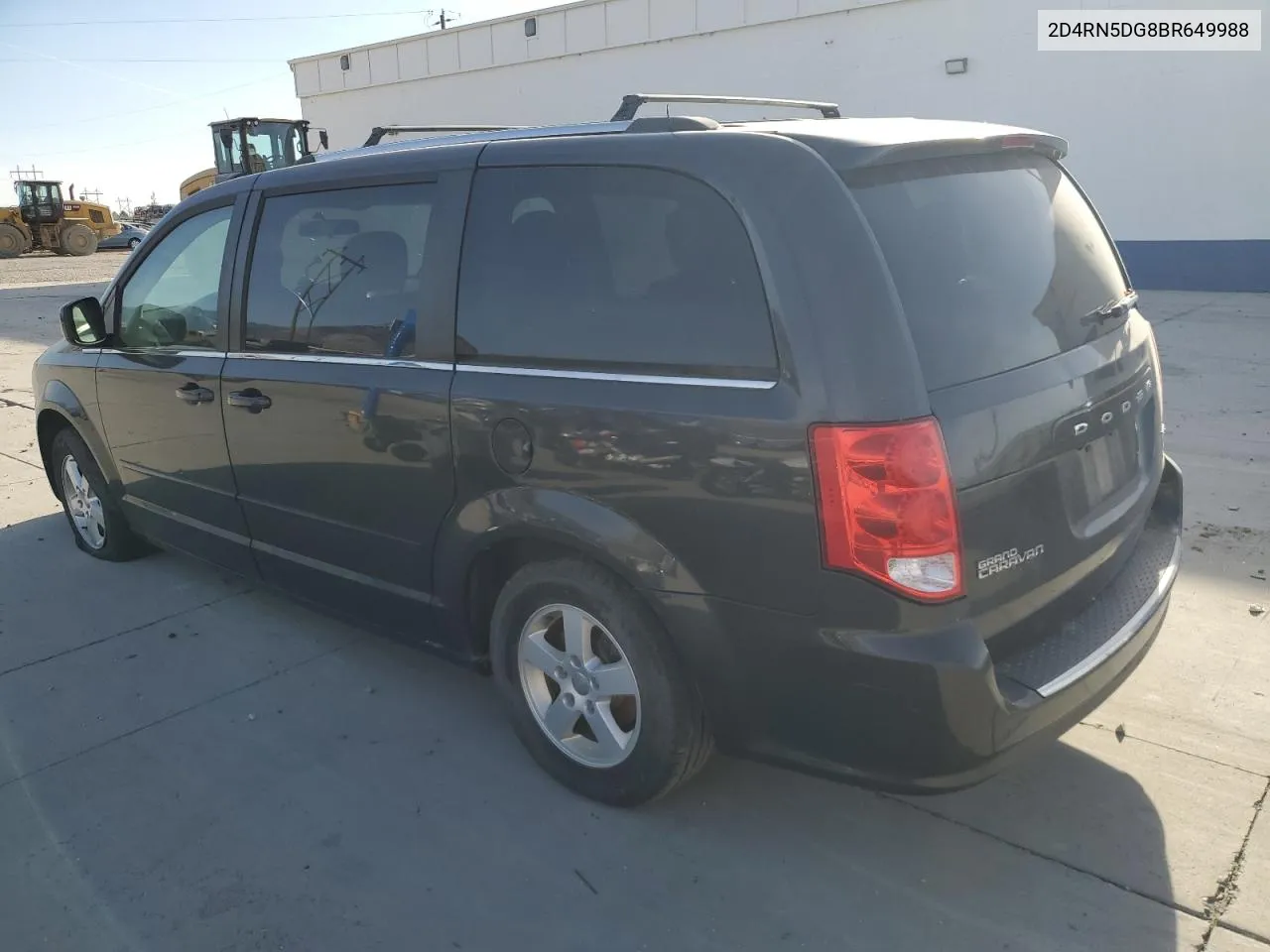 2011 Dodge Grand Caravan Crew VIN: 2D4RN5DG8BR649988 Lot: 75481314