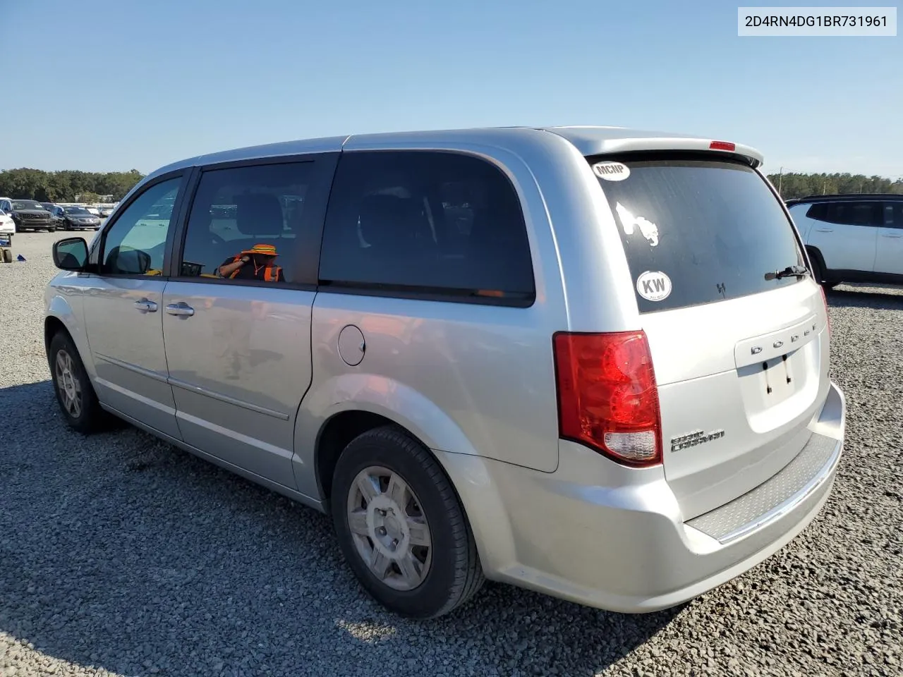 2011 Dodge Grand Caravan Express VIN: 2D4RN4DG1BR731961 Lot: 76186074