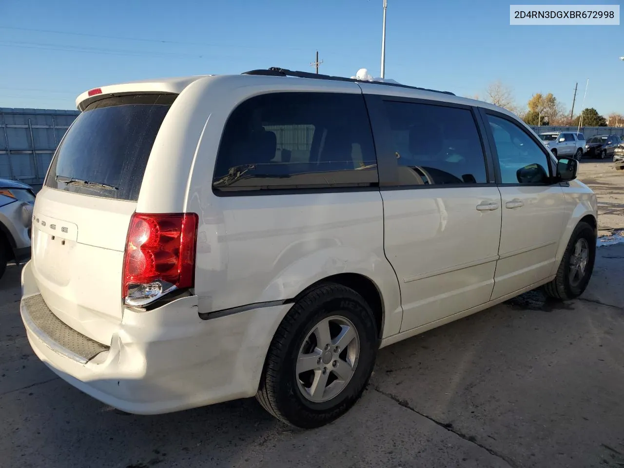 2011 Dodge Grand Caravan Mainstreet VIN: 2D4RN3DGXBR672998 Lot: 77220024