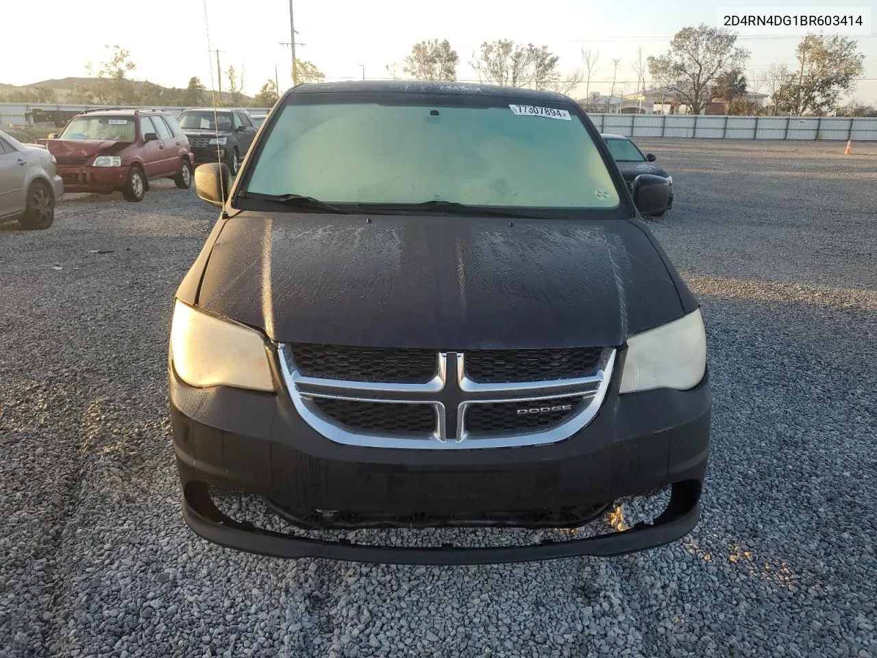 2011 Dodge Grand Caravan Express VIN: 2D4RN4DG1BR603414 Lot: 77307894