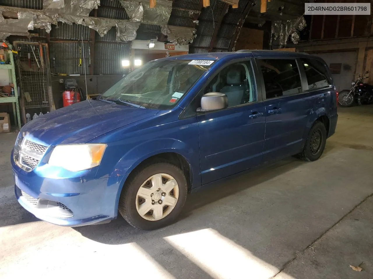 2D4RN4DG2BR601798 2011 Dodge Grand Caravan Express