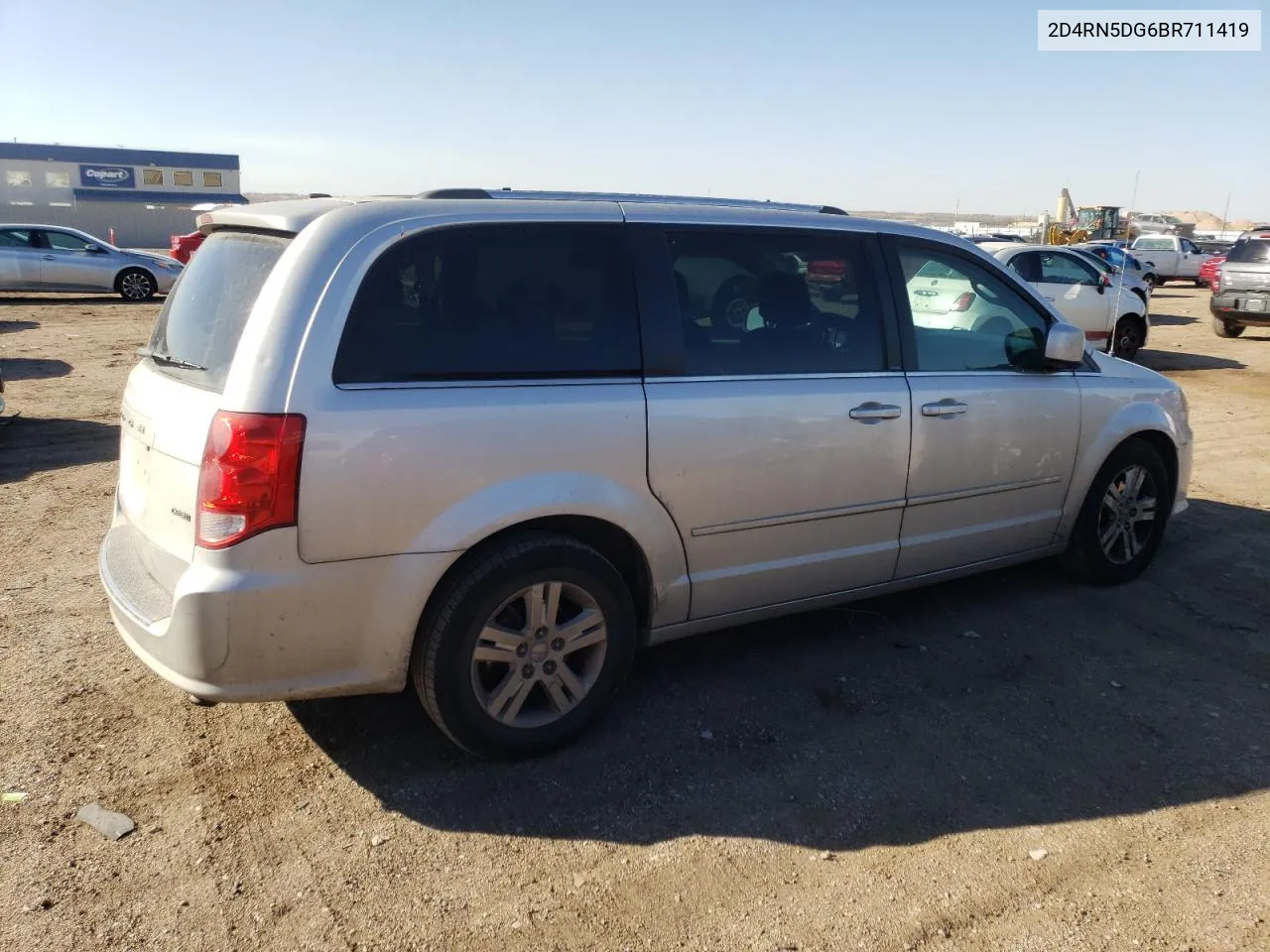 2011 Dodge Grand Caravan Crew VIN: 2D4RN5DG6BR711419 Lot: 77762044