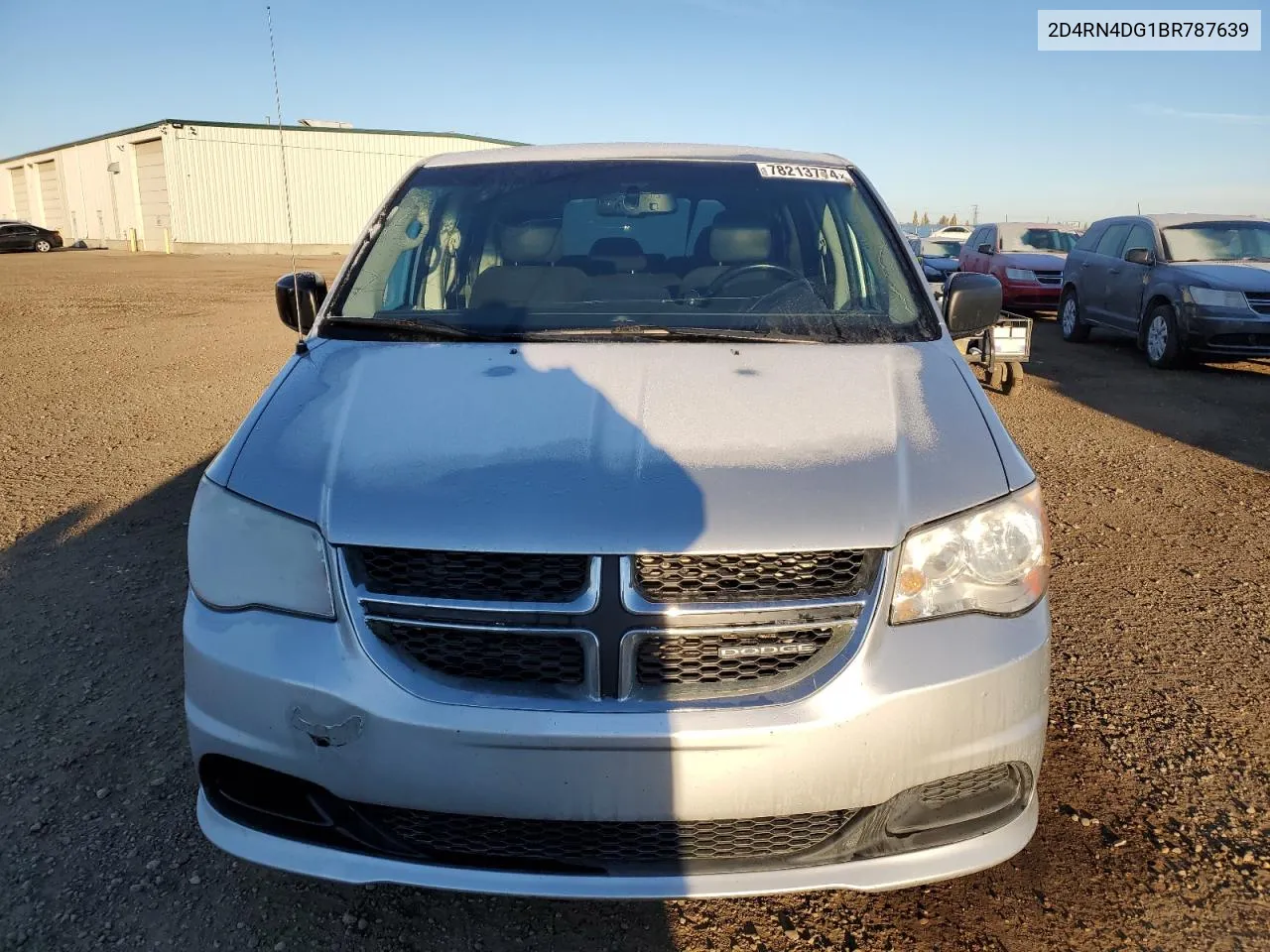 2011 Dodge Grand Caravan Express VIN: 2D4RN4DG1BR787639 Lot: 78213774