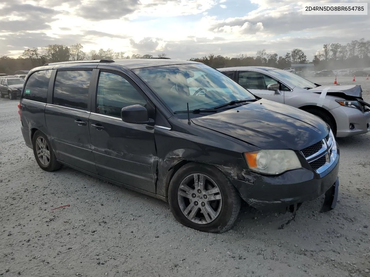 2011 Dodge Grand Caravan Crew VIN: 2D4RN5DG8BR654785 Lot: 78647974