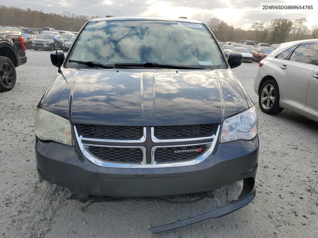 2011 Dodge Grand Caravan Crew VIN: 2D4RN5DG8BR654785 Lot: 78647974