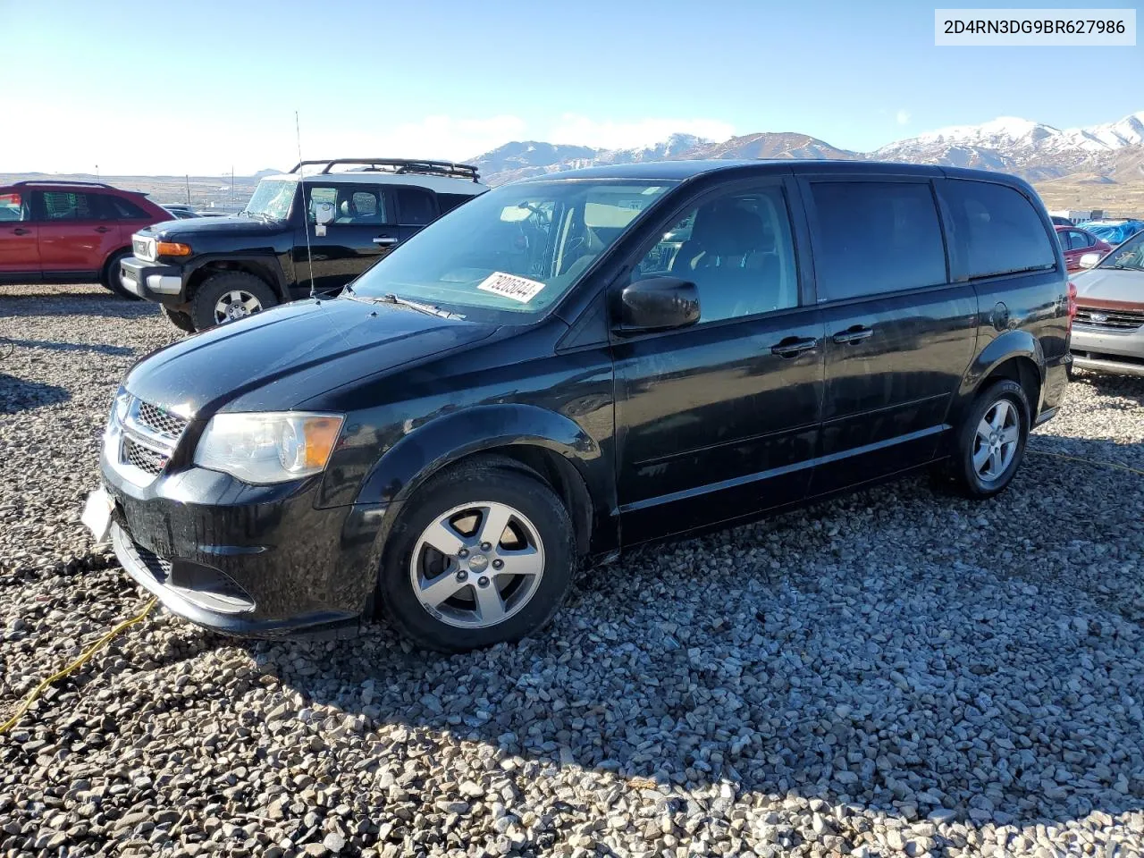 2011 Dodge Grand Caravan Mainstreet VIN: 2D4RN3DG9BR627986 Lot: 79205044