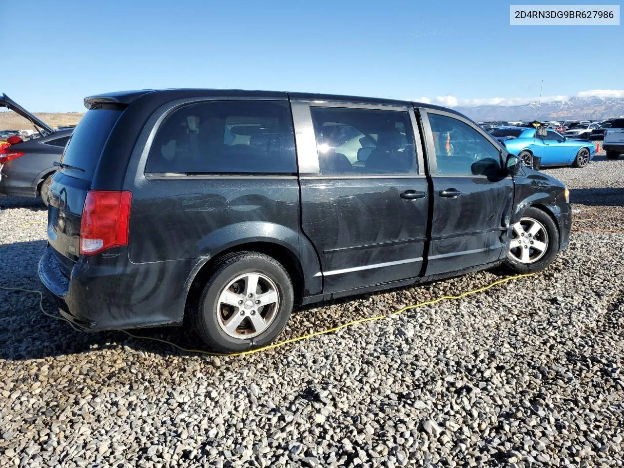 2011 Dodge Grand Caravan Mainstreet VIN: 2D4RN3DG9BR627986 Lot: 79205044