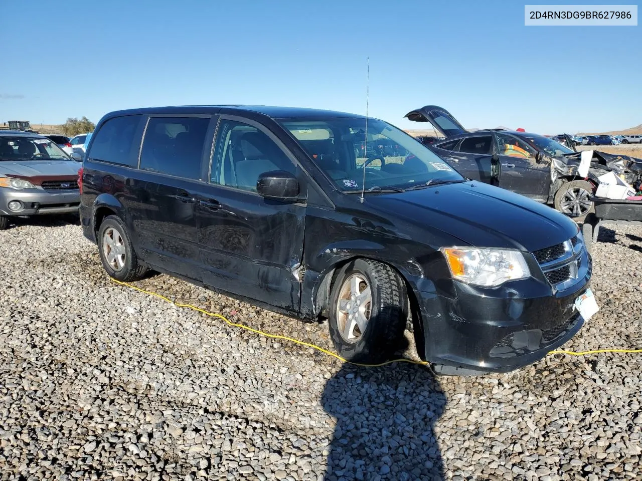 2011 Dodge Grand Caravan Mainstreet VIN: 2D4RN3DG9BR627986 Lot: 79205044