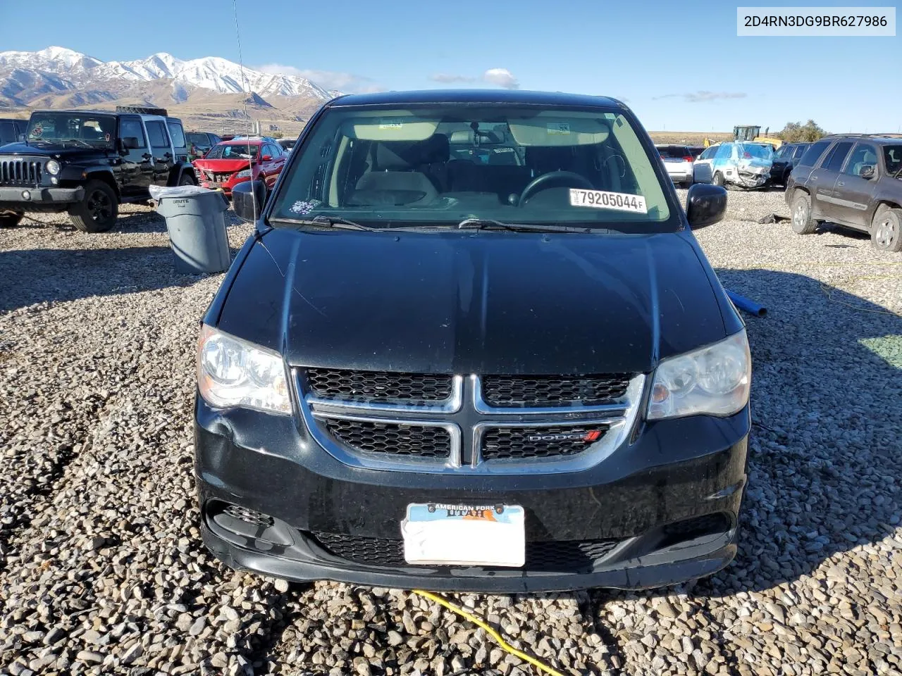 2011 Dodge Grand Caravan Mainstreet VIN: 2D4RN3DG9BR627986 Lot: 79205044