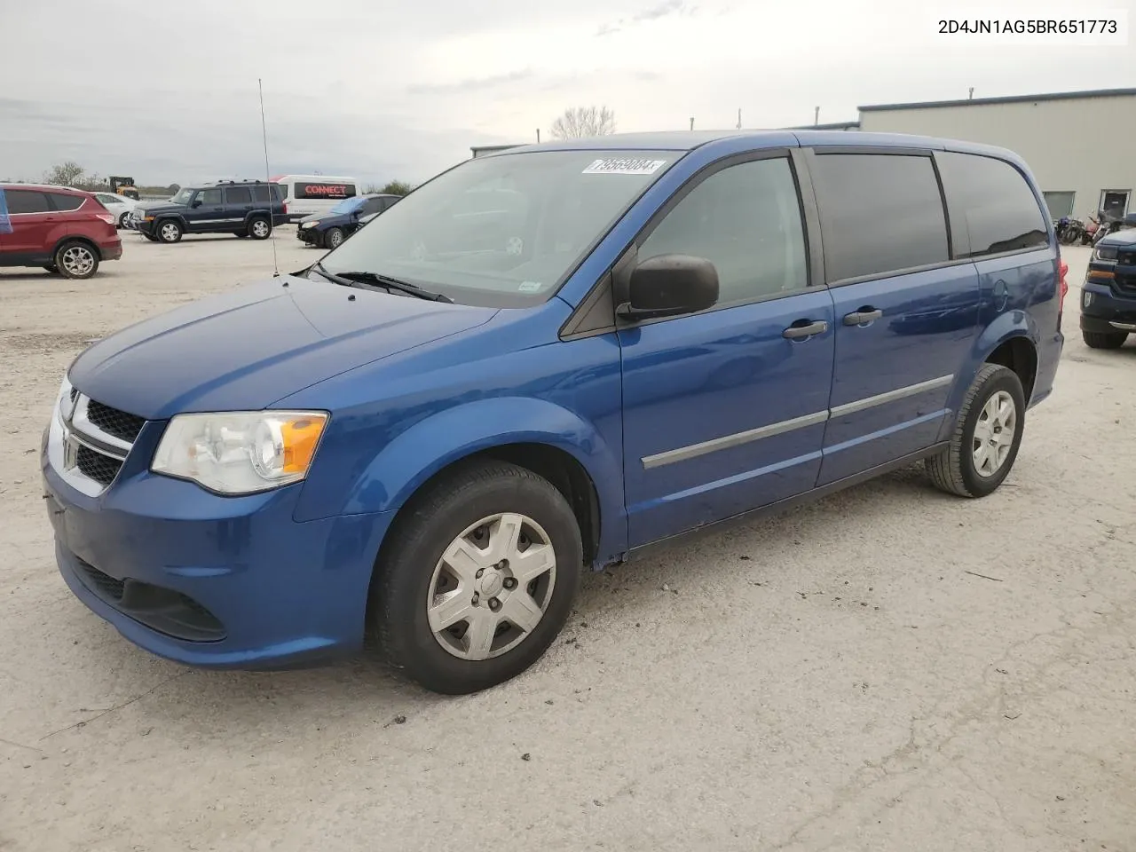 2011 Dodge Grand Caravan C/V VIN: 2D4JN1AG5BR651773 Lot: 79569084