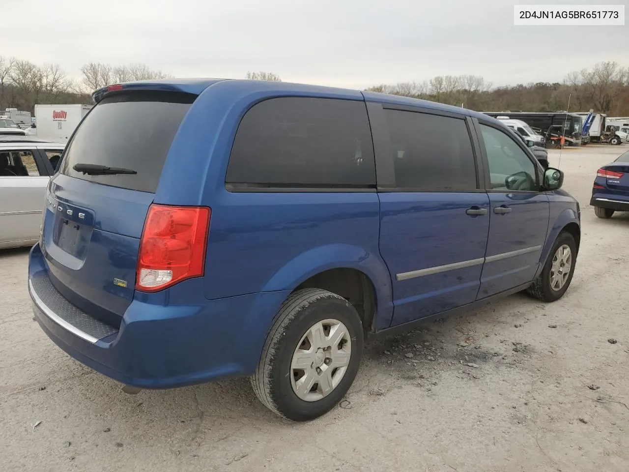 2011 Dodge Grand Caravan C/V VIN: 2D4JN1AG5BR651773 Lot: 79569084