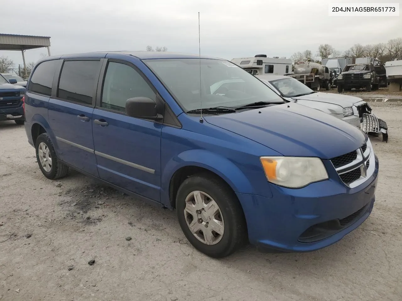 2011 Dodge Grand Caravan C/V VIN: 2D4JN1AG5BR651773 Lot: 79569084