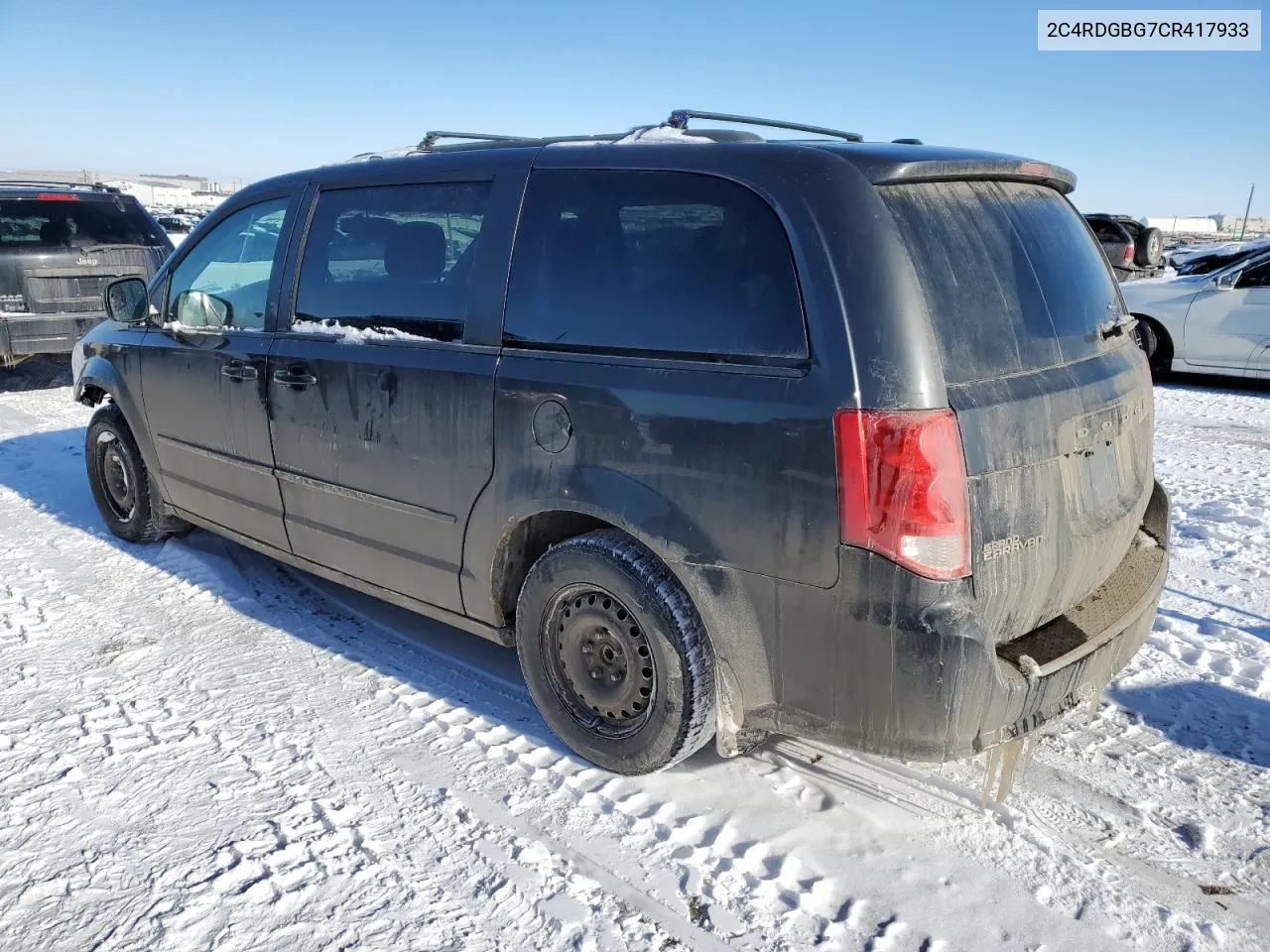 2C4RDGBG7CR417933 2012 Dodge Grand Caravan Se