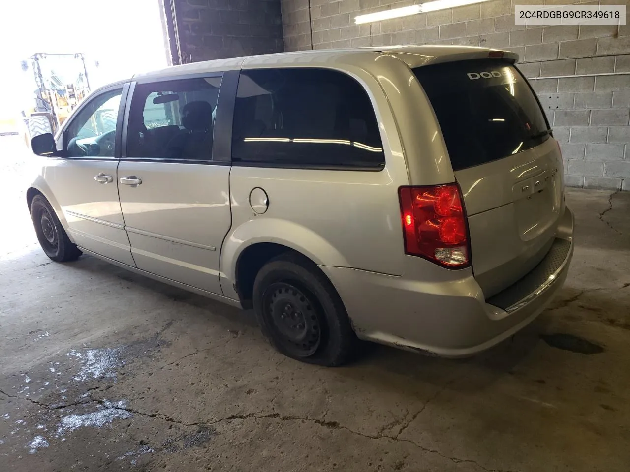 2012 Dodge Grand Caravan Se VIN: 2C4RDGBG9CR349618 Lot: 48545143