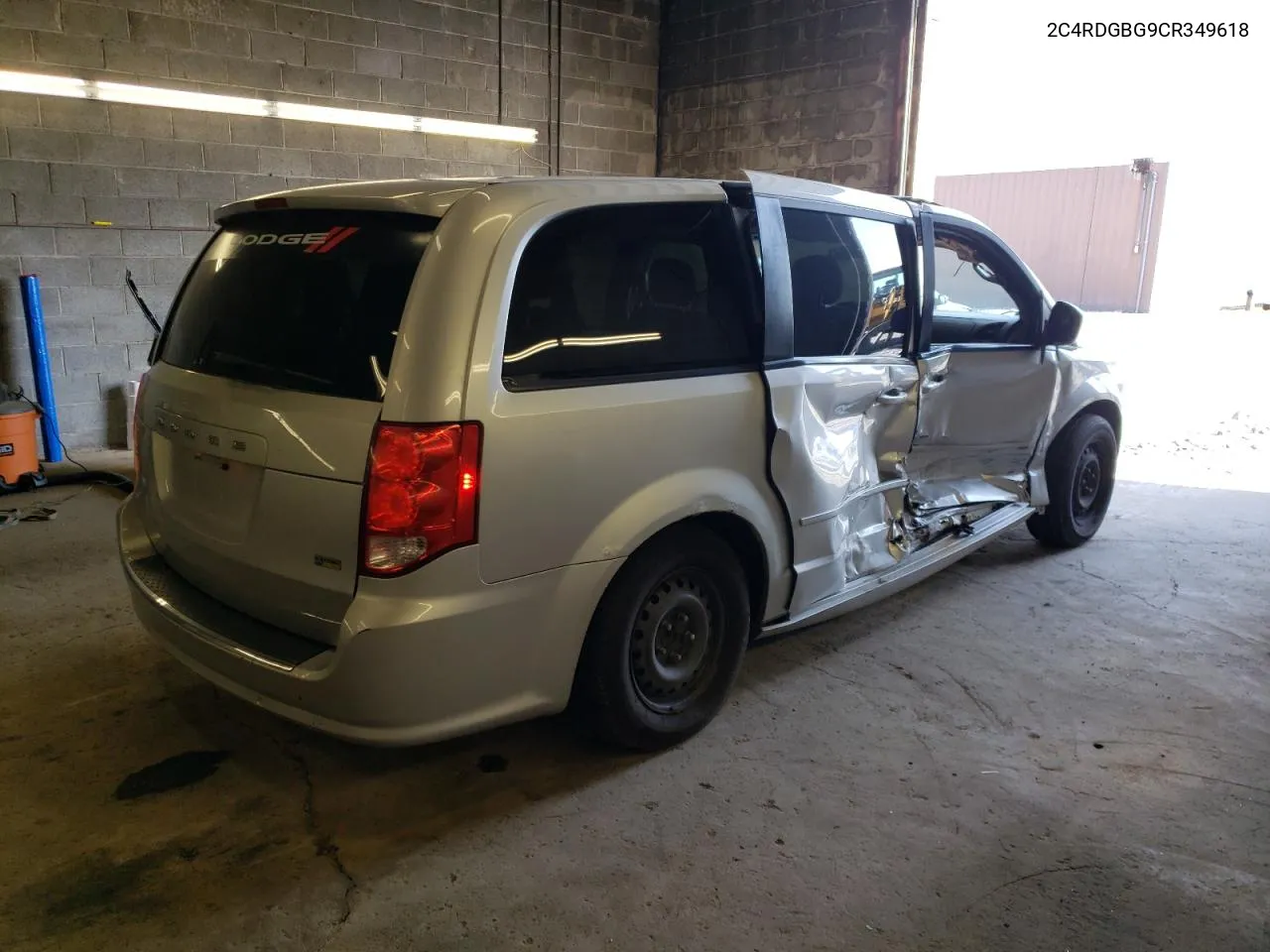 2012 Dodge Grand Caravan Se VIN: 2C4RDGBG9CR349618 Lot: 48545143