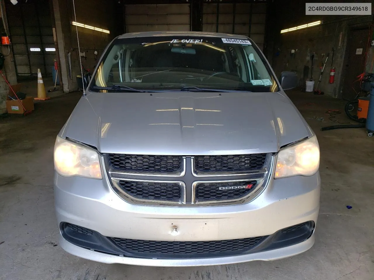 2012 Dodge Grand Caravan Se VIN: 2C4RDGBG9CR349618 Lot: 48545143