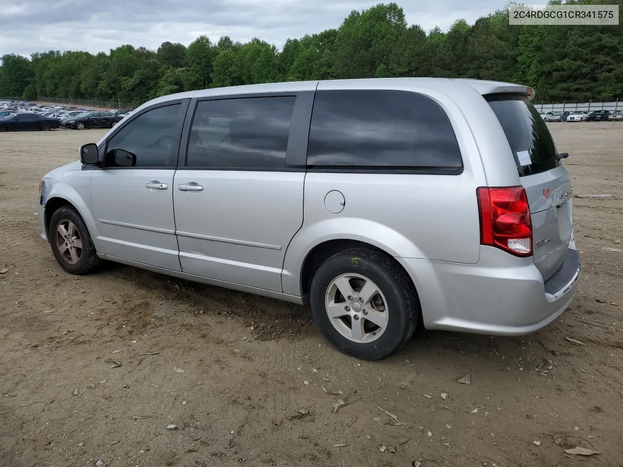 2012 Dodge Grand Caravan Sxt VIN: 2C4RDGCG1CR341575 Lot: 53026154