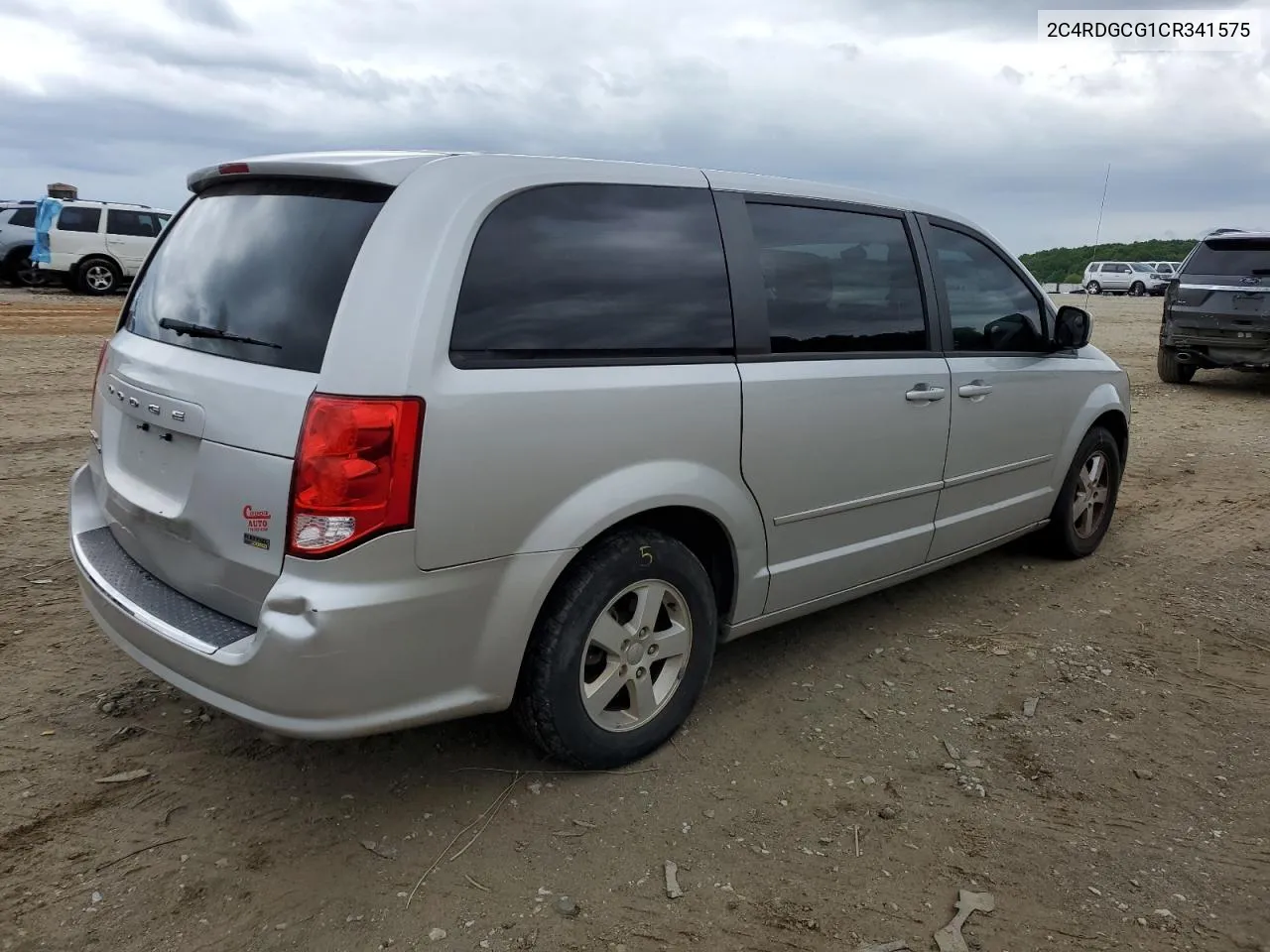 2012 Dodge Grand Caravan Sxt VIN: 2C4RDGCG1CR341575 Lot: 53026154