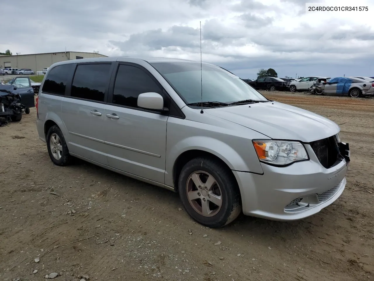 2012 Dodge Grand Caravan Sxt VIN: 2C4RDGCG1CR341575 Lot: 53026154