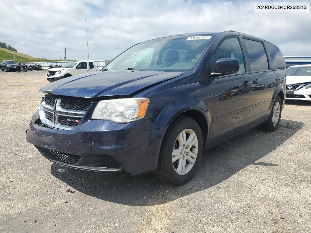 2C4RDGCG4CR268315 2012 Dodge Grand Caravan Sxt