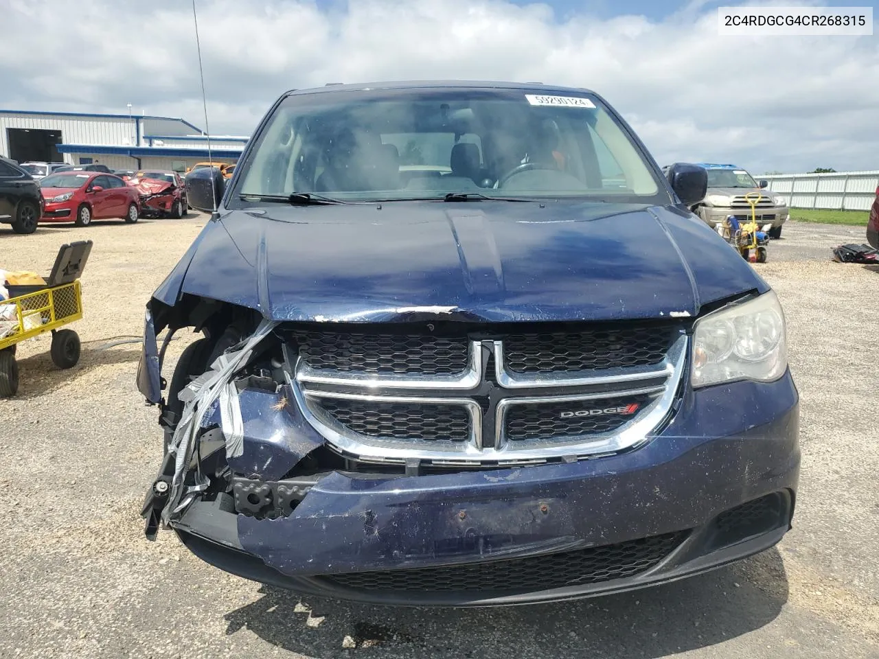 2C4RDGCG4CR268315 2012 Dodge Grand Caravan Sxt